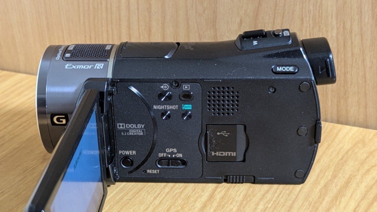 SONY HDR-CX550V Handycam Camcorder NightShot Full HD Japanese only Exc+