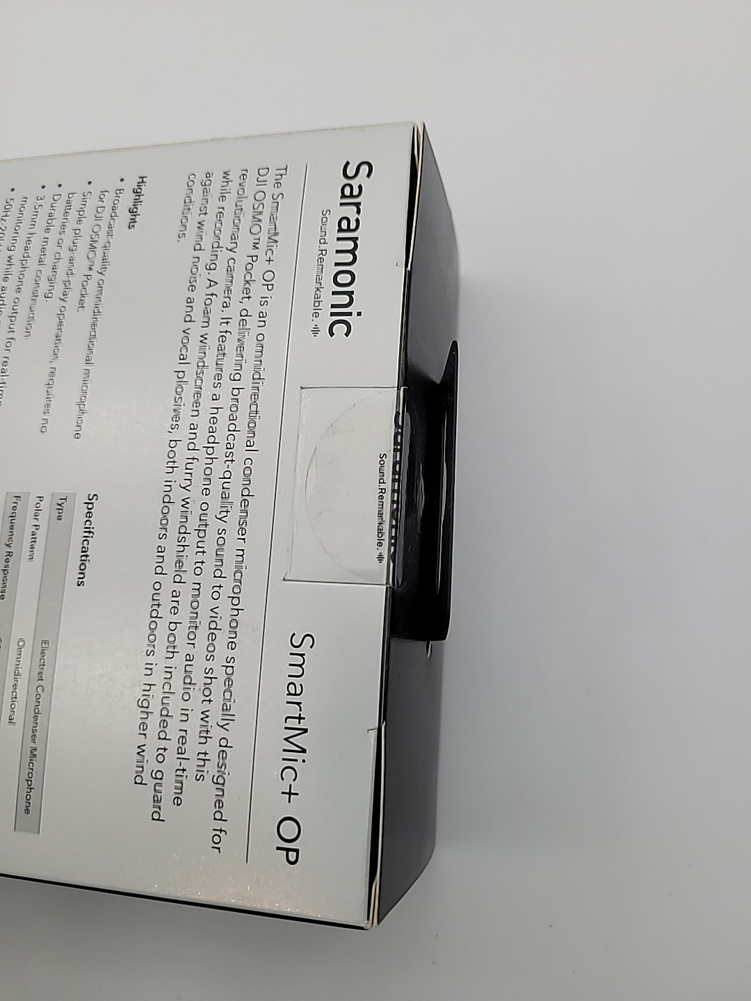 Saramonic Compact Omnidirectional Microphone with USB-C Connector (SmartMic+OP)