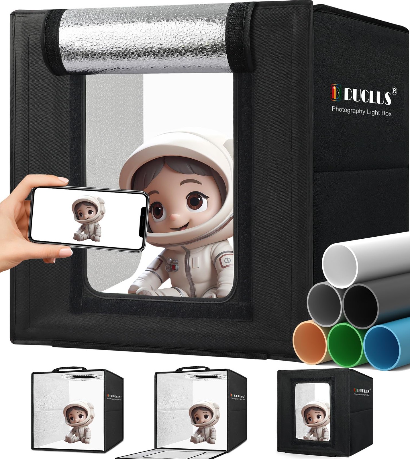 Light Box Photography, Portable Photo Studio Booth Box, 10 x 10 Professional Min