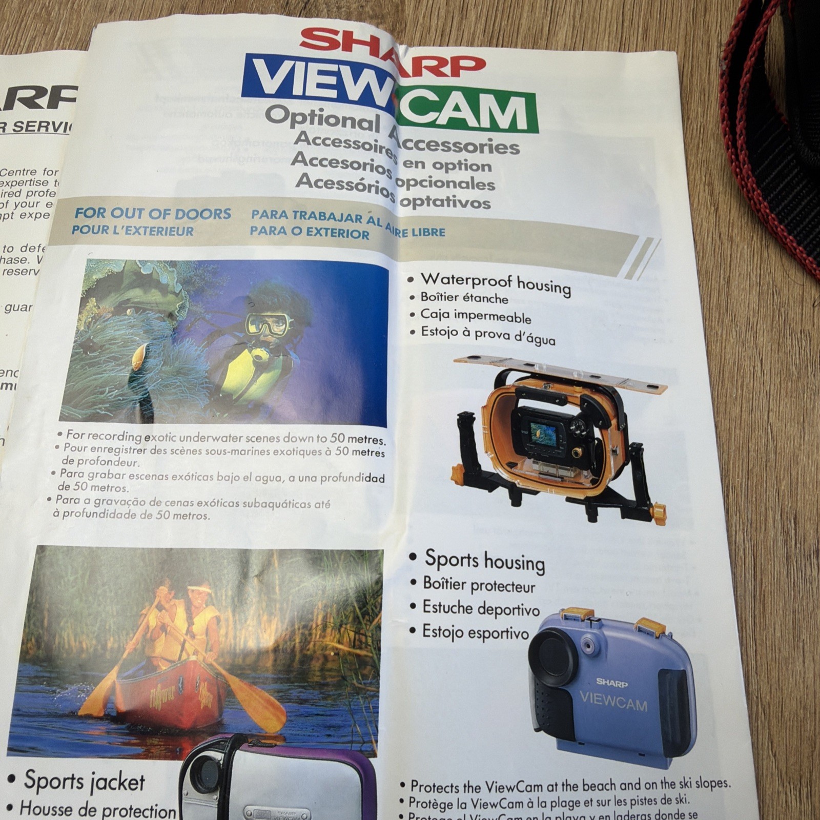 Sharp Viewcam VL-E31 & new tapes Pullman large bag instructions untested l@@k!