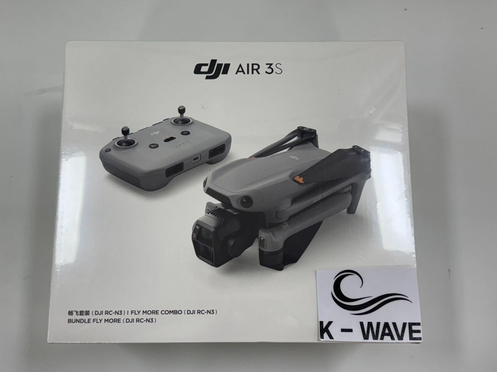 DJI Air 3S Fly More Combo Camera Drone (3 Batteries) DJI RC-N3 / No Tariff in US