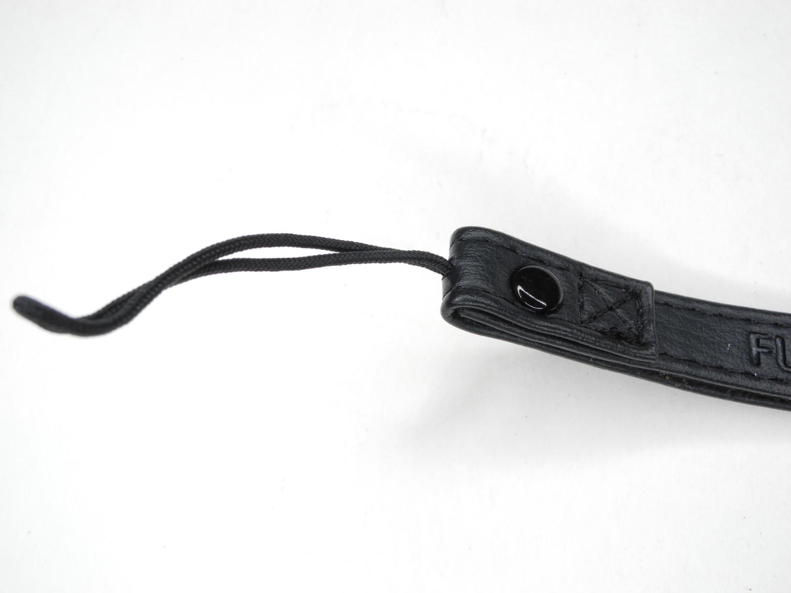 Fujifilm OEM Black Leather Camera Wrist Strap Included w/ XF10 (May Fit Others)