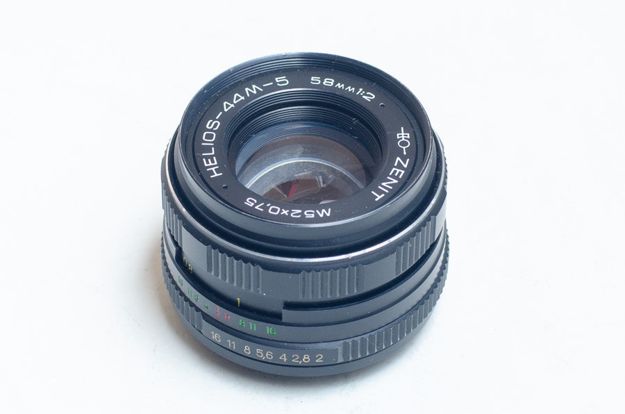 RARE MC Helios-44M-5 2/58 58mm f2 M42, 58mm f2 lens. EXCELLENT+