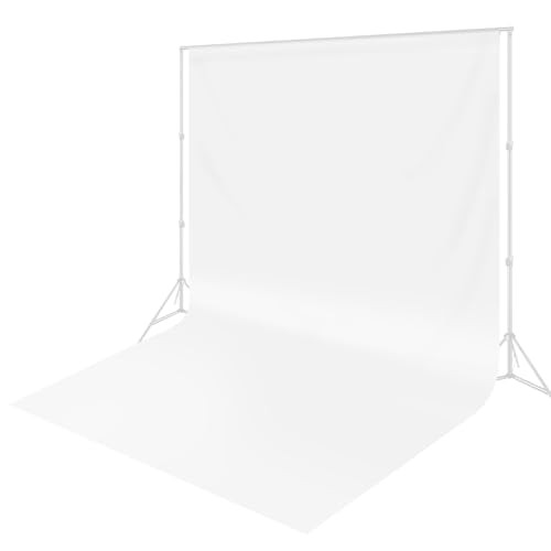 10 x 20 ft Backdrop Background Screen for Photography Video 10FT x 20FT White