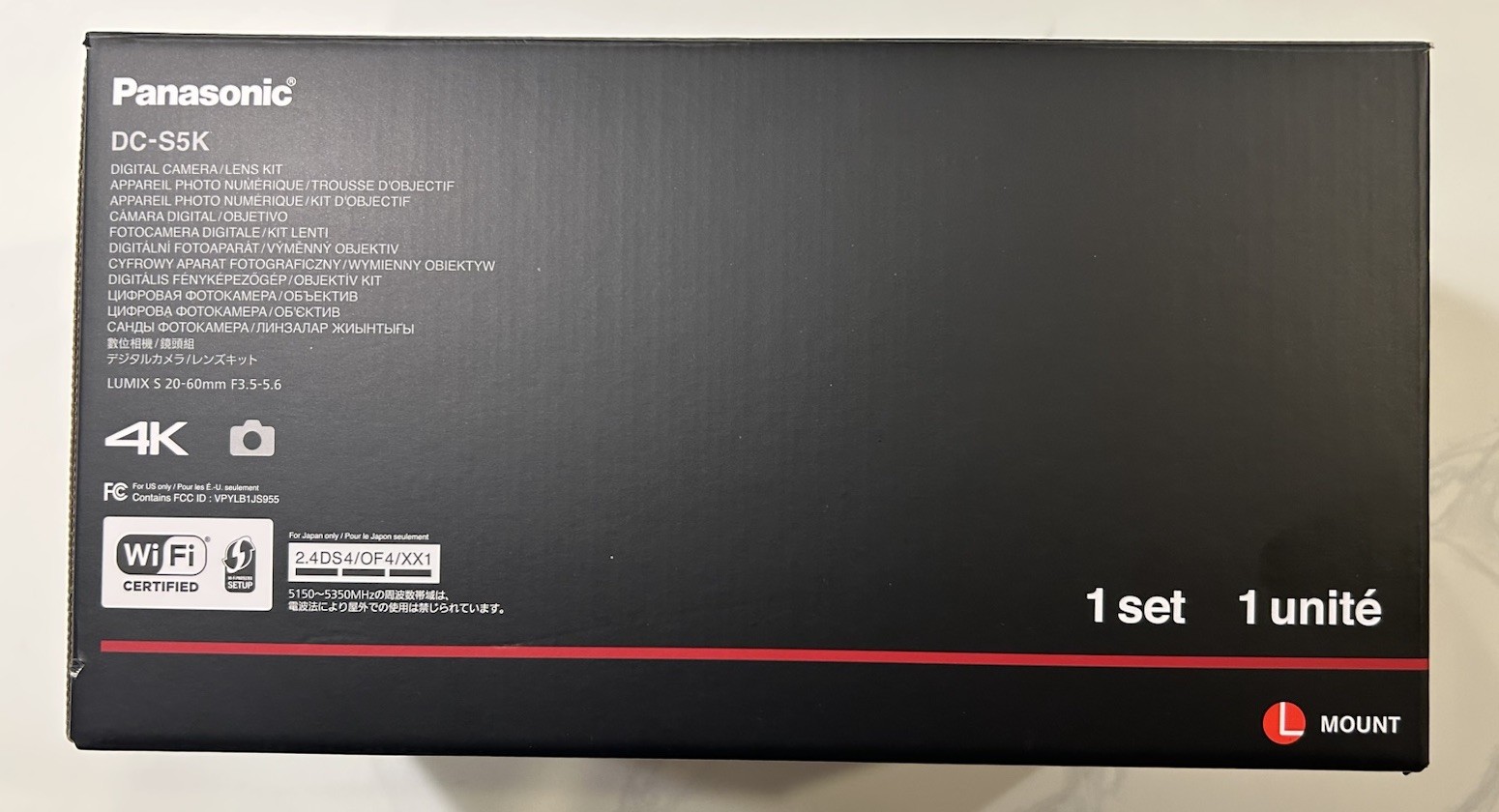 Panasonic LUMIX S5 24.2MP Mirrorless Camera (LUMIX S 20-60mm F3.5-5.6) Kit /READ