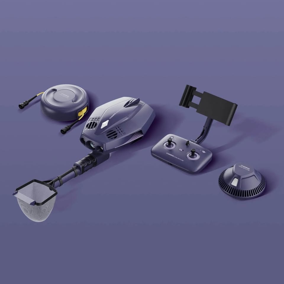 CHASING Dory Explore Underwater Treasure Hunting Drone