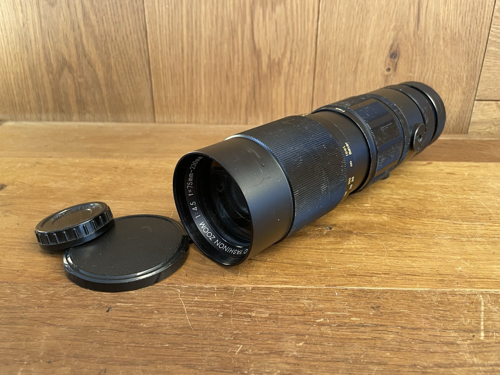 *Exc+5* Yashica Auto Yashinon Zoom 75-230mm F/4.5 Telephoto Lens M42 From Japan