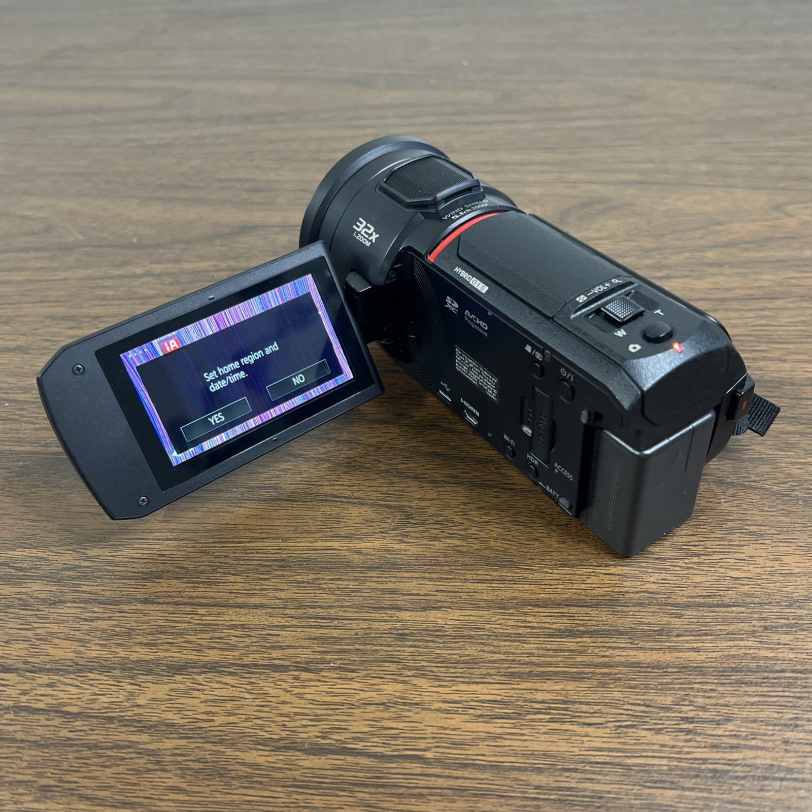 BROKEN Panasonic HC-VX1 4K 25mm 24x Optical Zoom Camcorder ⚠️ FOR PARTS/REPAIR