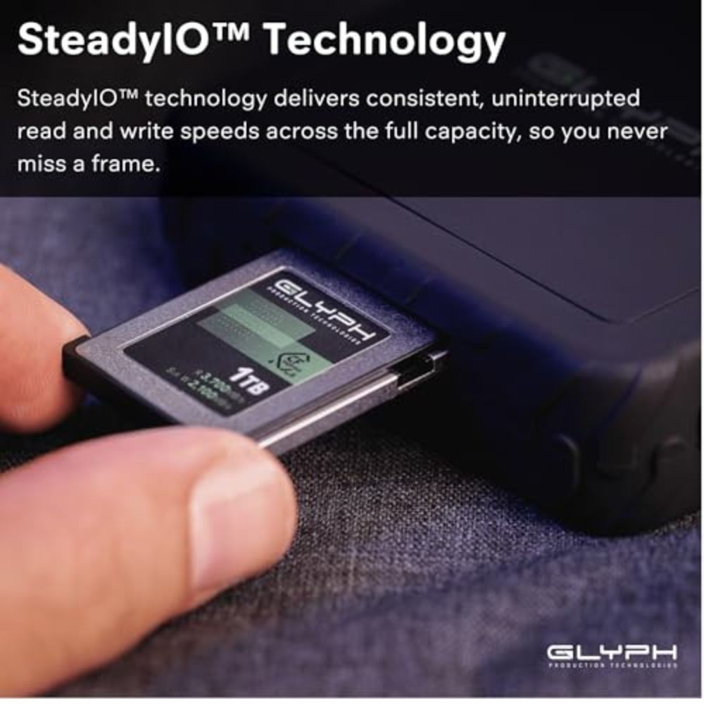 Glyph Technologies 256GB Capture+ CFexpress 4.0 Type B Memory Card