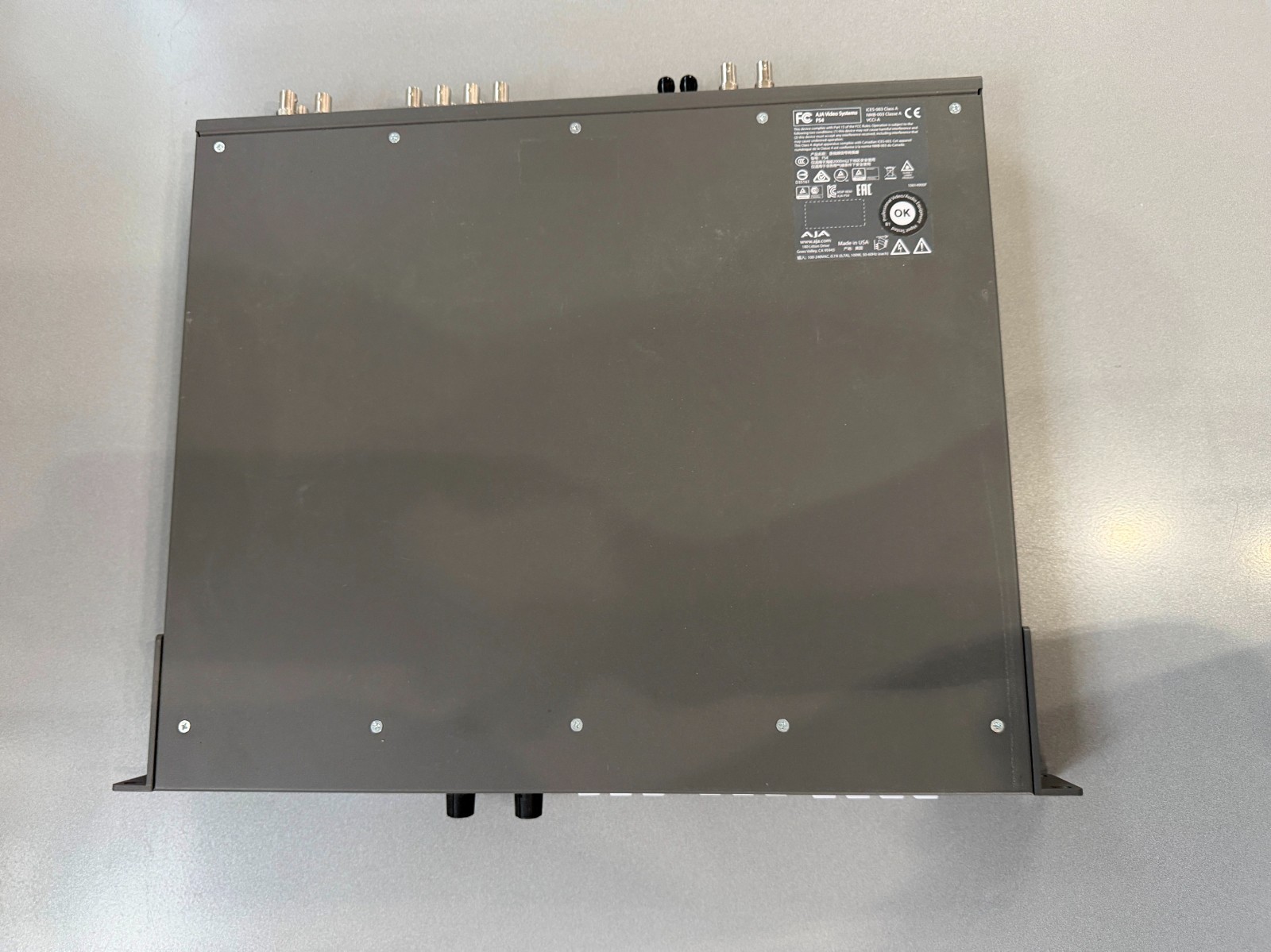 AJA FS4 4-Channel 12G-SDI/UHD 4K Frame Synchronizer/Converter