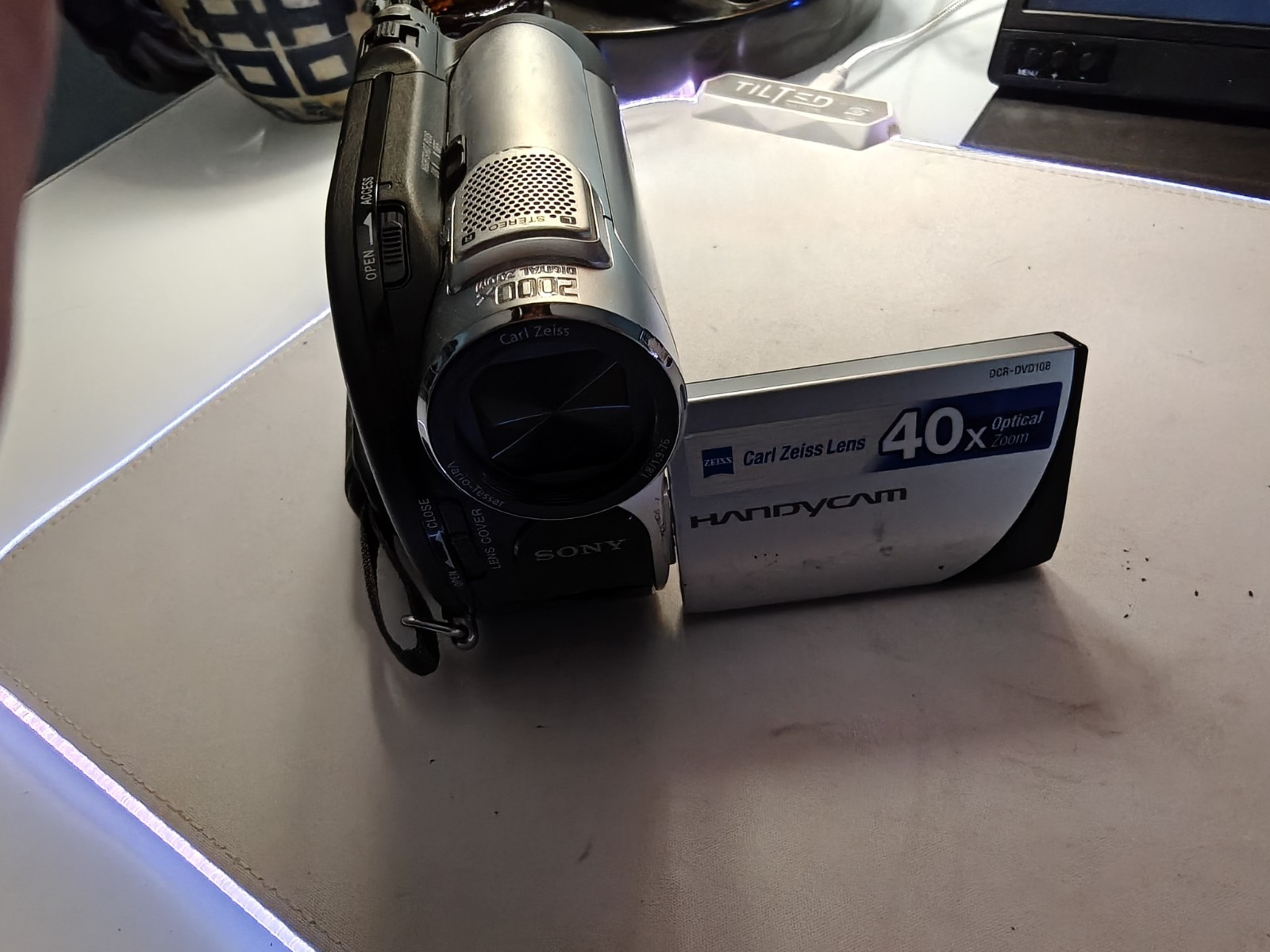 Sony Handycam DCR-DVD108 40x Optical Zoom DVD/DVD-RW Tested! GC-7003