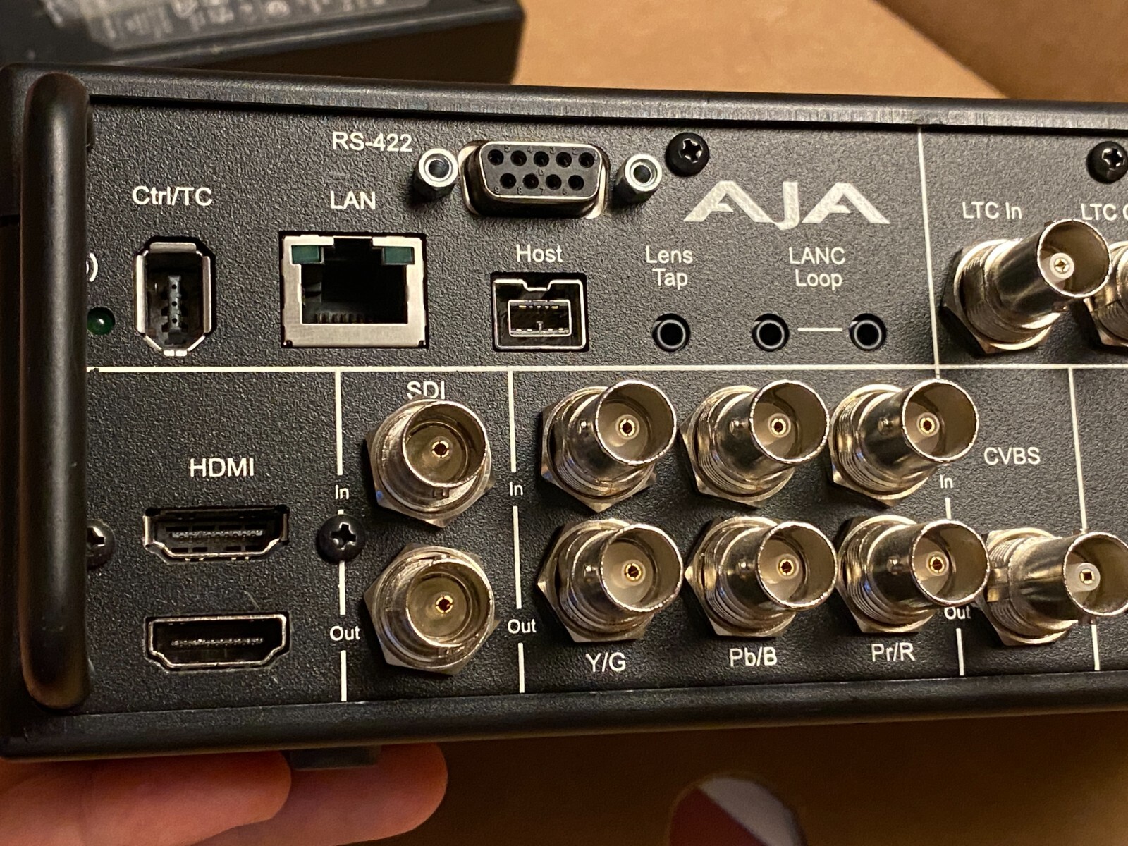 AJA Ki Pro Field HDMI SDI Video Recorder HD ProRes 4:2:2 (No Kistor Media Drive)