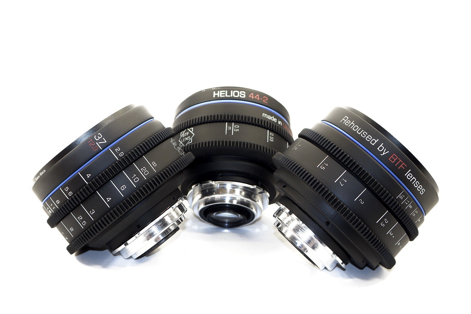 Arri PL SET Rehouse Soviet HELIOS 44-2 MIR 1v JUPITER 9 CINE Lenses BTF PL MOUNT