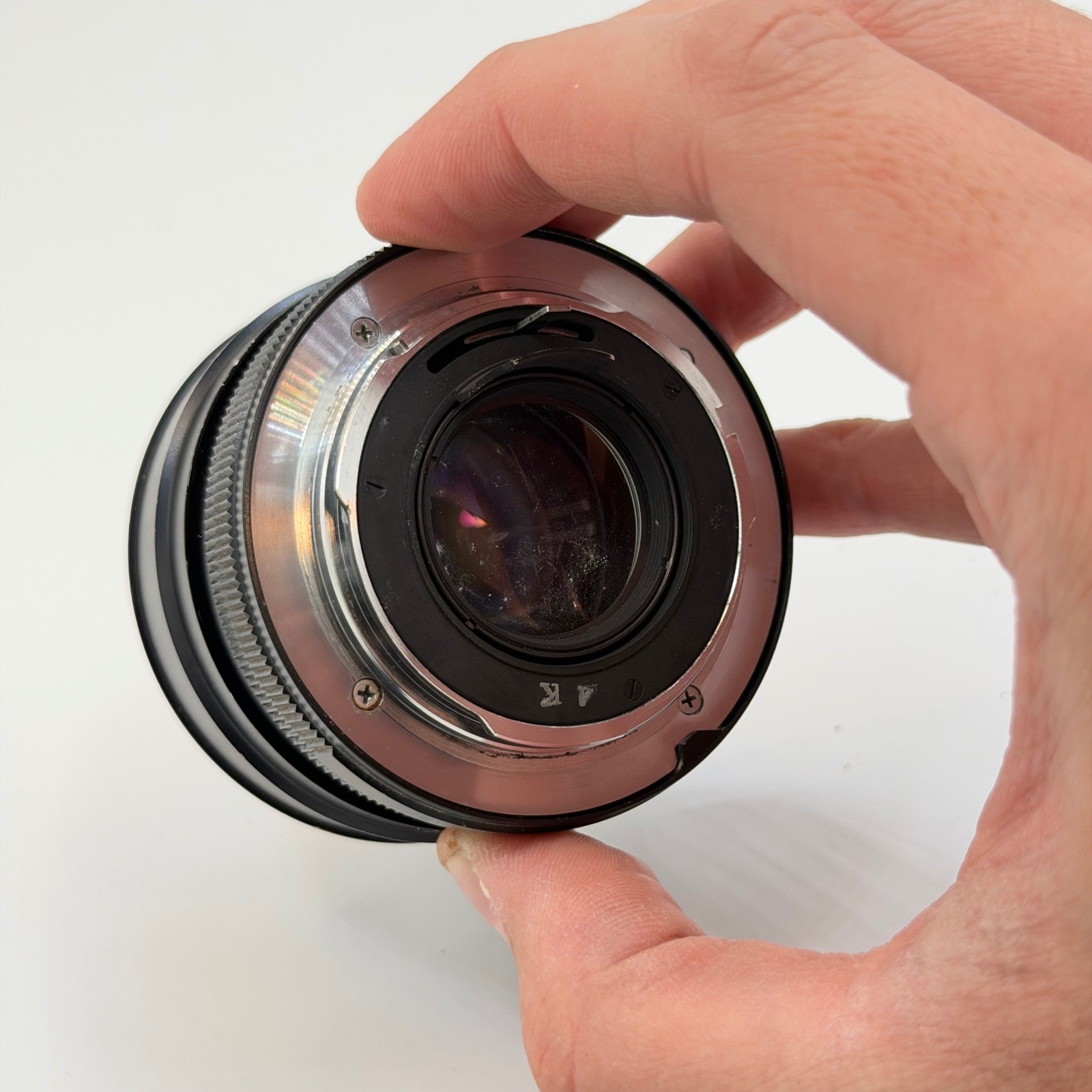 Konica Hexanon AR 50mm f1.7 Vintage Prime Lens for AR Mount – As Is Fungus