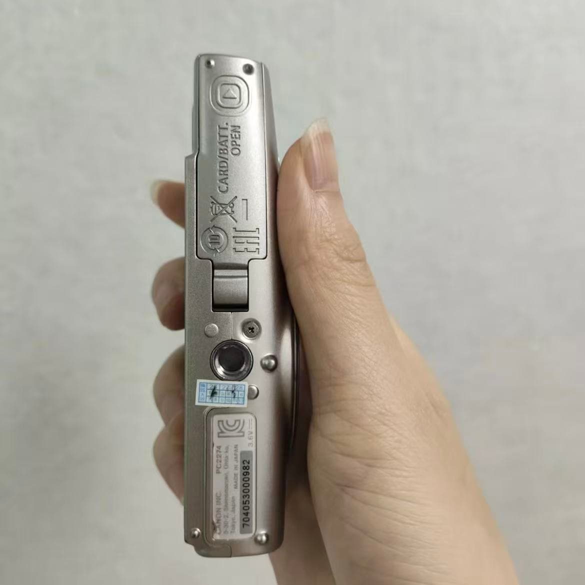 Canon IXUS 285 HS Digital Camera Silver Charger SD Battery Good Condition Tested
