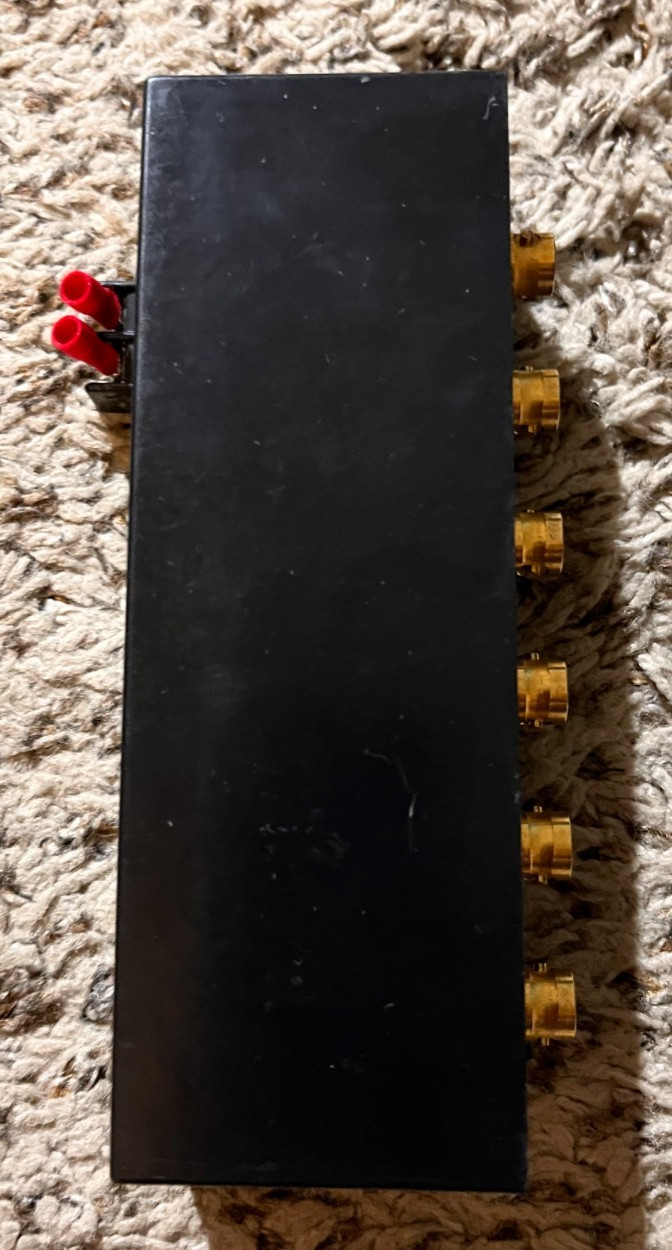 RDL RU-VDA4 Video Distribution Amplifier – BNC 75Ω Connectors, Gain control