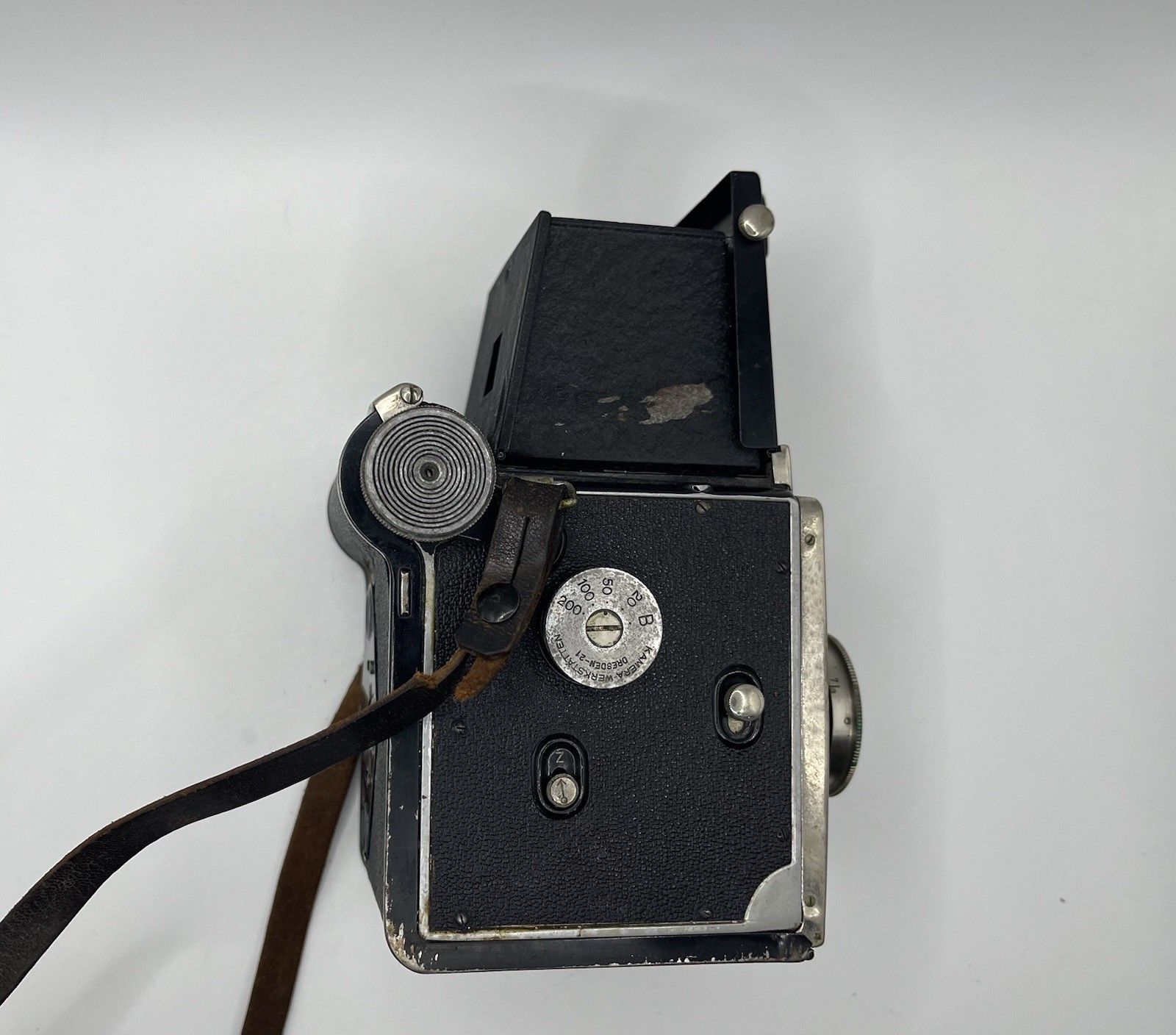 KW PILOT SUPER 6X6 120 Med Format SLR ROLL FILM CAMERA LUDWIG PILOTAR 75MM 2.9