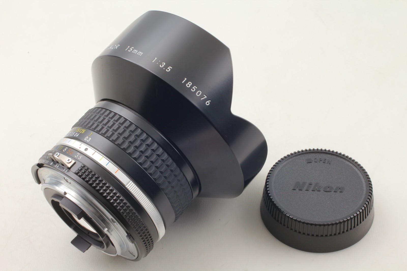 [Top MINT in Box] Nikon Ai-s Ais Nikkor 15mm f3.5 MF Wide Angle Lens From JAPAN