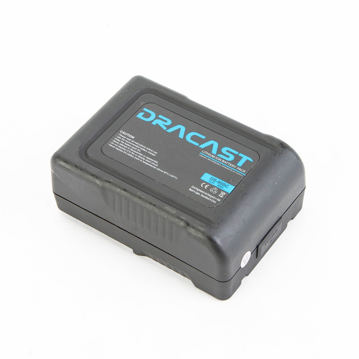 Dracast 90Wh 14.8V DC Compact V-Mount Li-Ion Battery – SKU#2053106