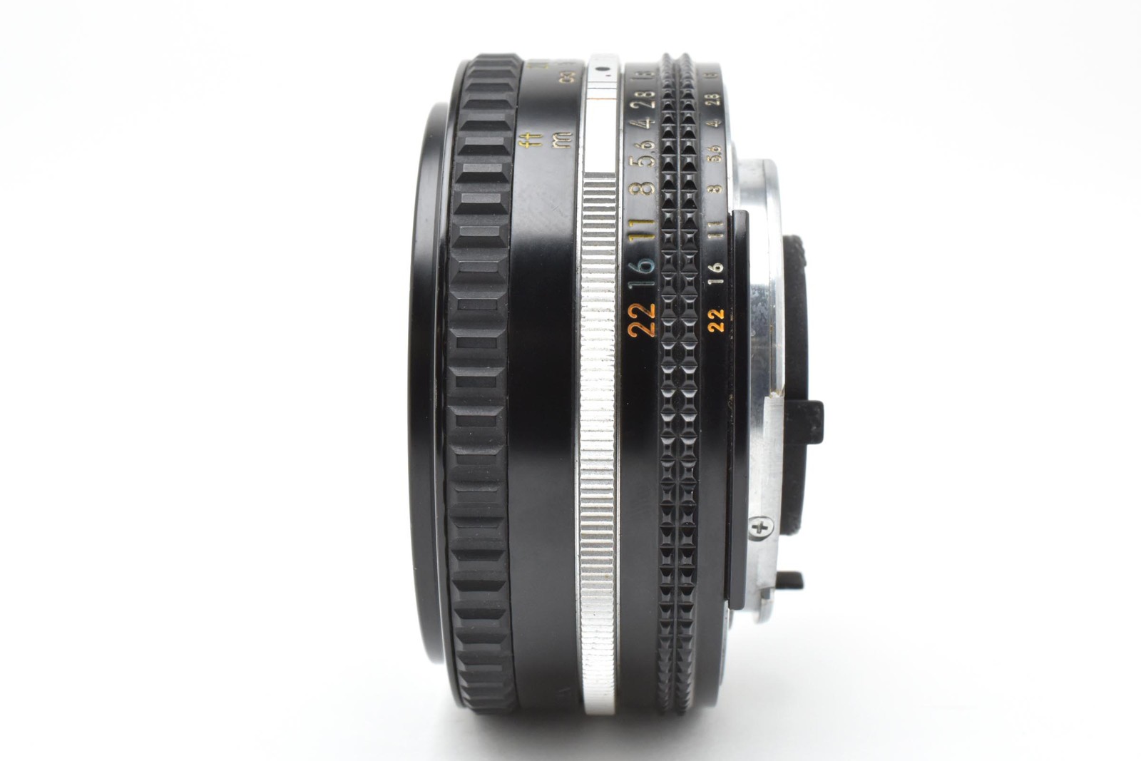 [Exc+5] Nikon Nikkor Ai-s 50mm f/1.8 MF Pancake Prime Lens F Mount From JAPAN