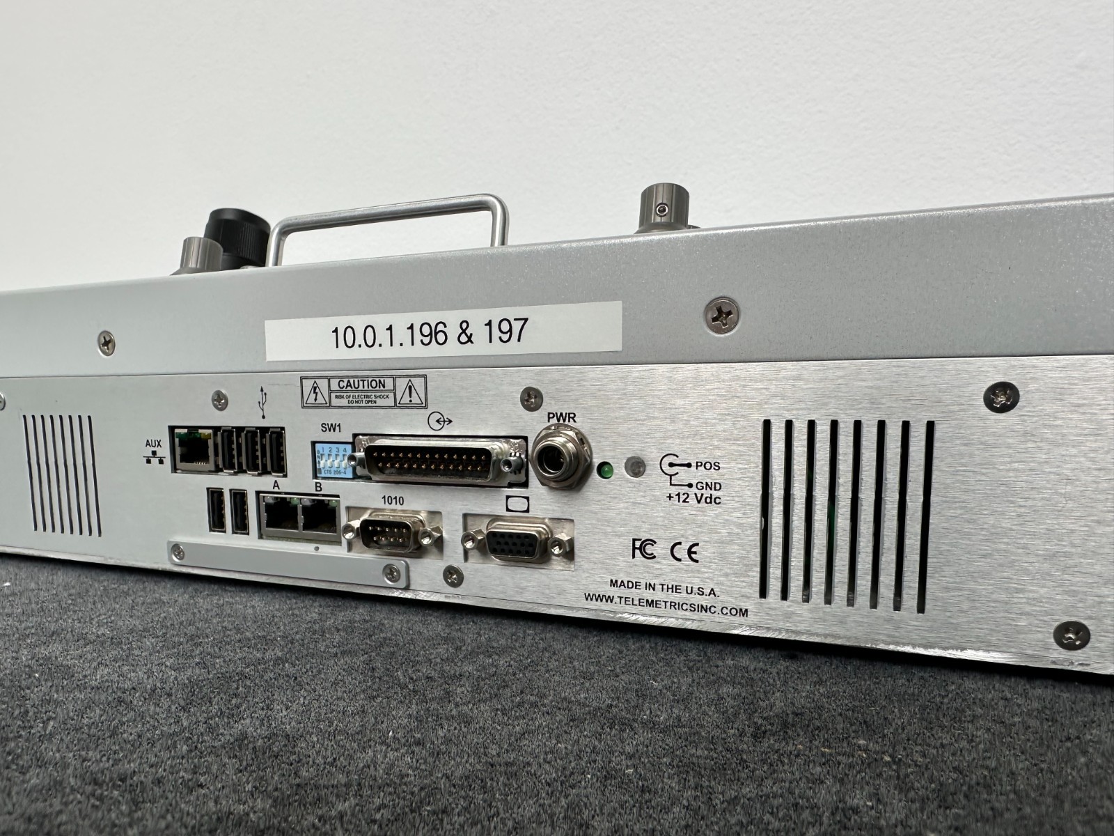 TELEMETRICS : RCCP-1 : Robotic Camera Control Panel : RCCP1 : PTZ