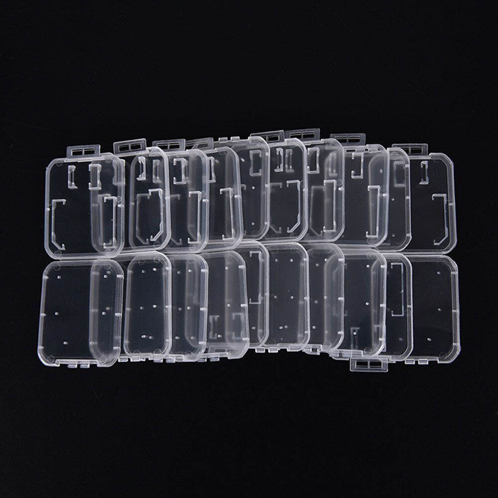 40/80/120PCS Case Holder for Micro SD SDHC Memory Card Box Storage Hard Plastic