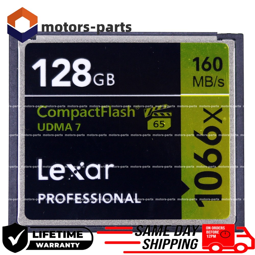 Genuine Lexar 16GB 128GB 1066X Compact Flash CF Memory Card UDMA7 For Camera USA