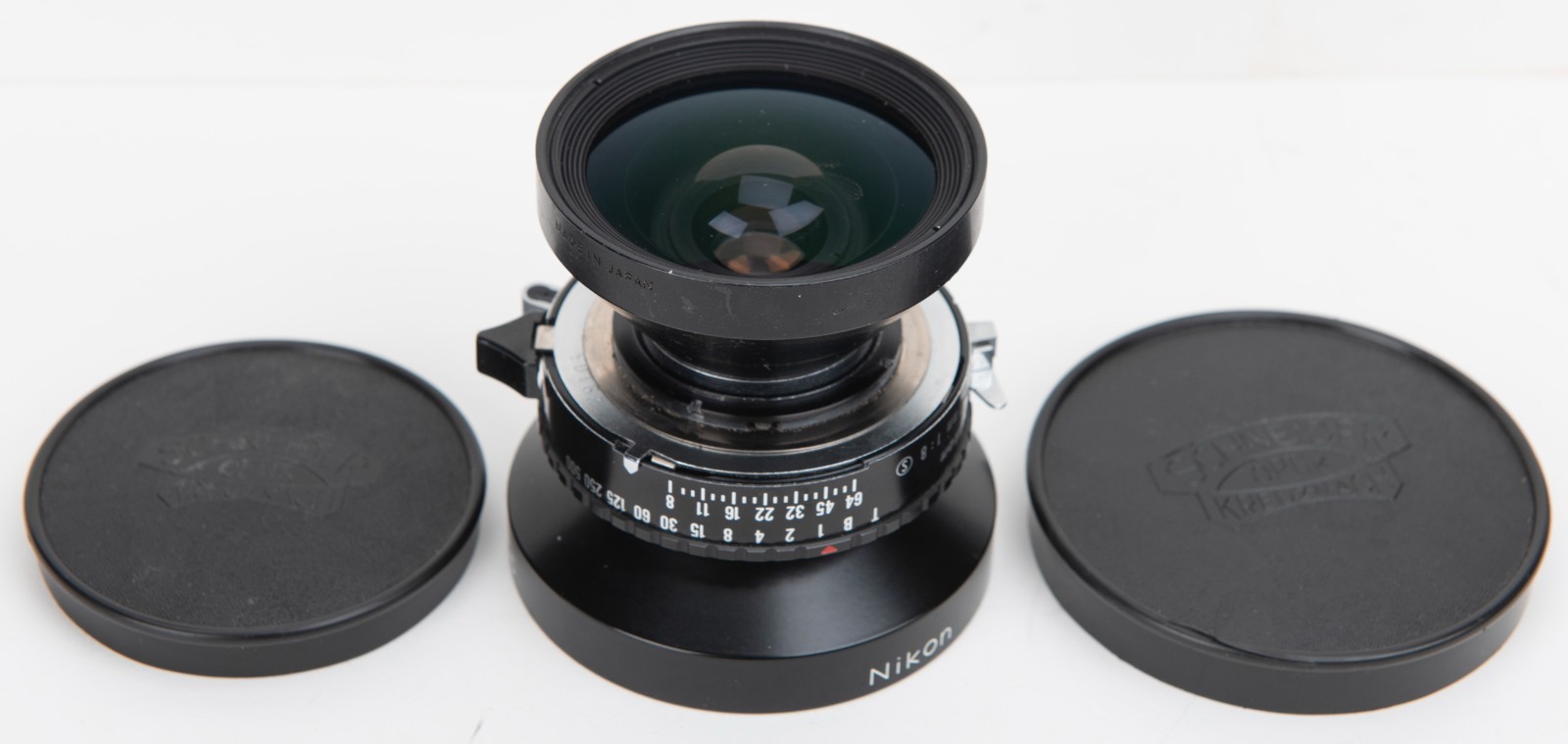 Nikkor-SW 90mm F/8 Nikon Wide Angle Lens Large Format Lens Copal 0 Shutter Used