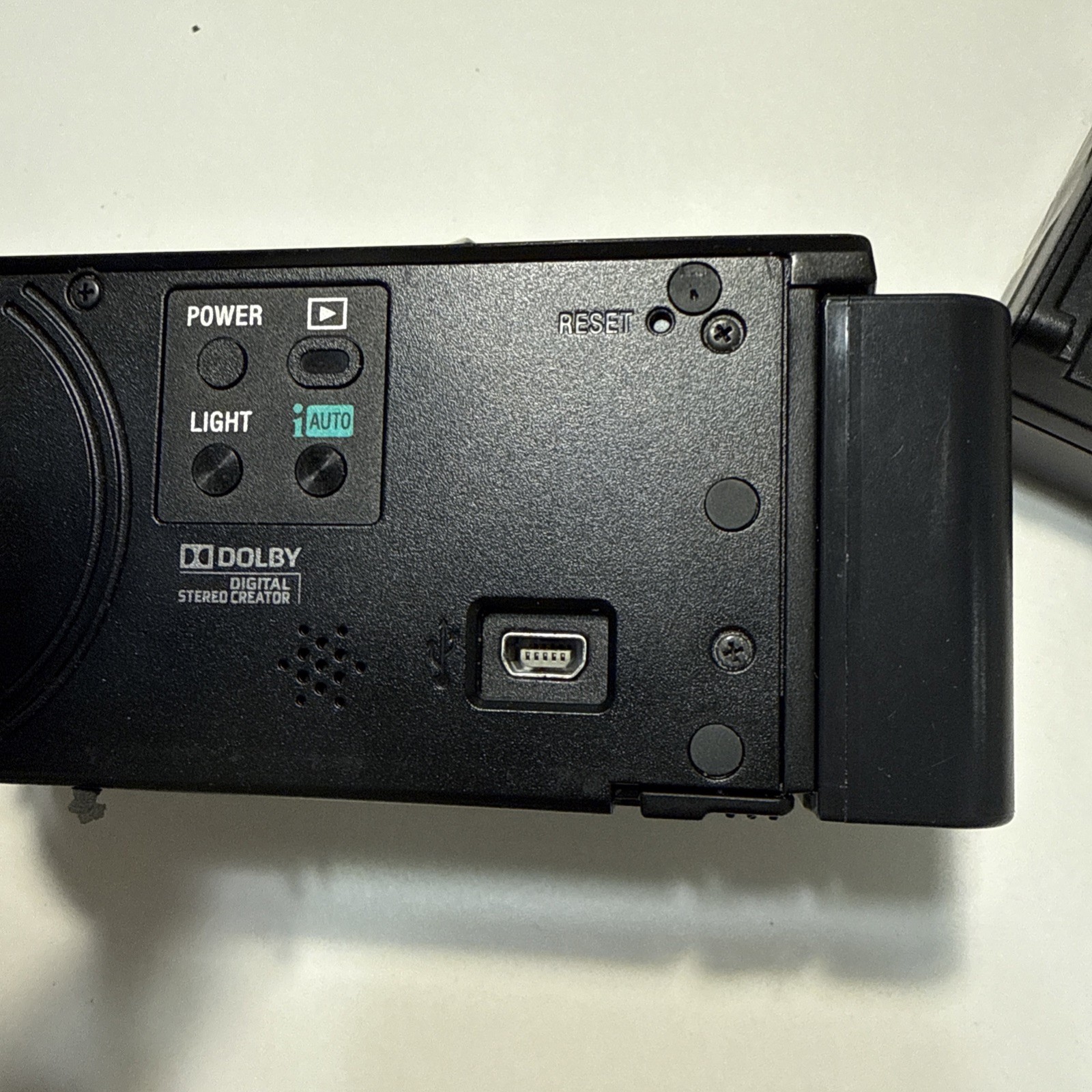 [As-is] Sony Handycam DCR-SX85 Black Video Digital Camcorder 70x Zoom TESTED