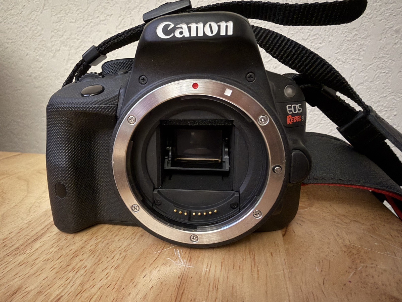 Canon EOS Rebel SL1 18.0MP Digital SLR Camera – Body, Lens, Charger and case Lot