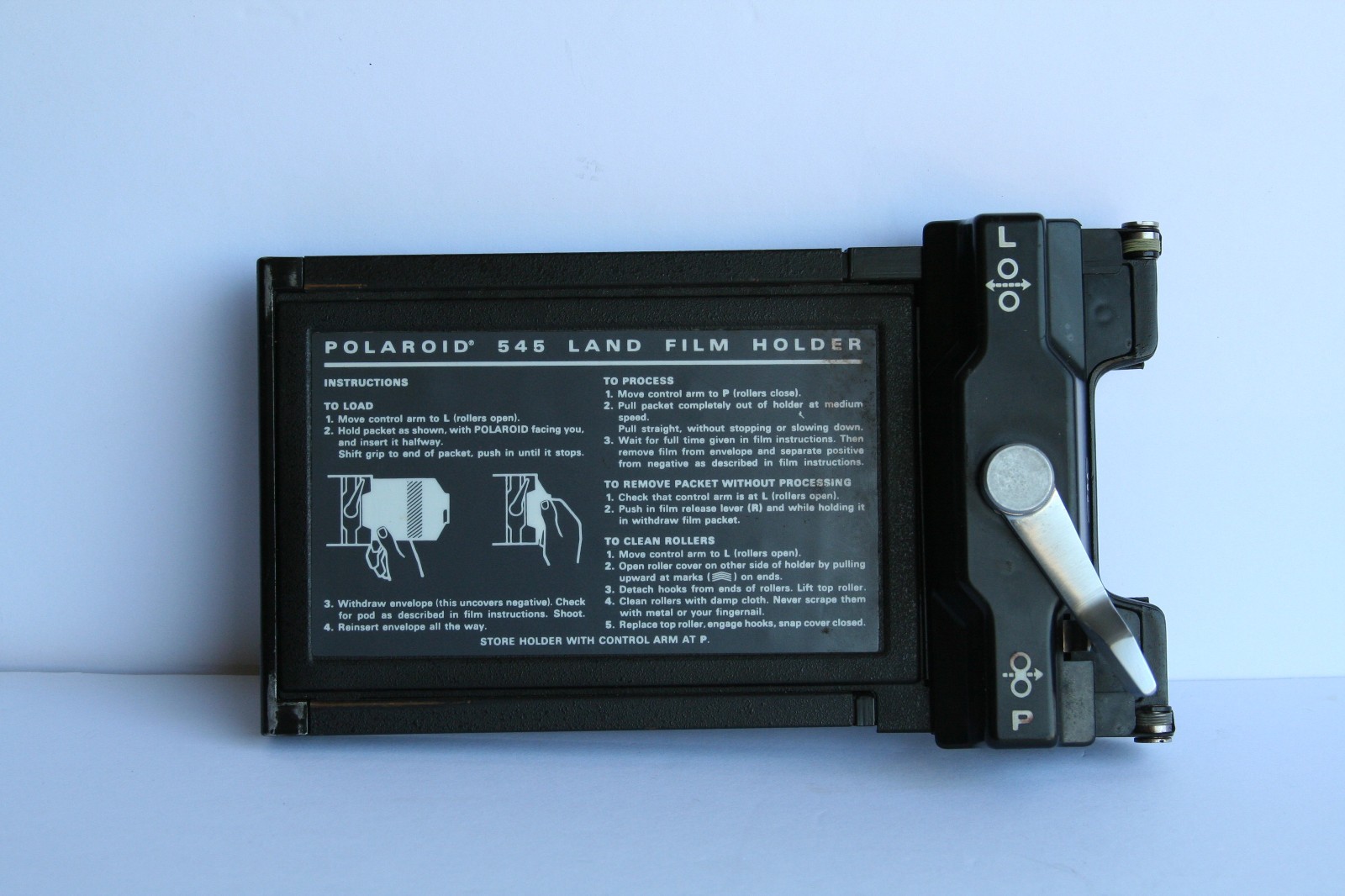 Polaroid 545 Land Film Holder for 4×5 Large Format Cameras