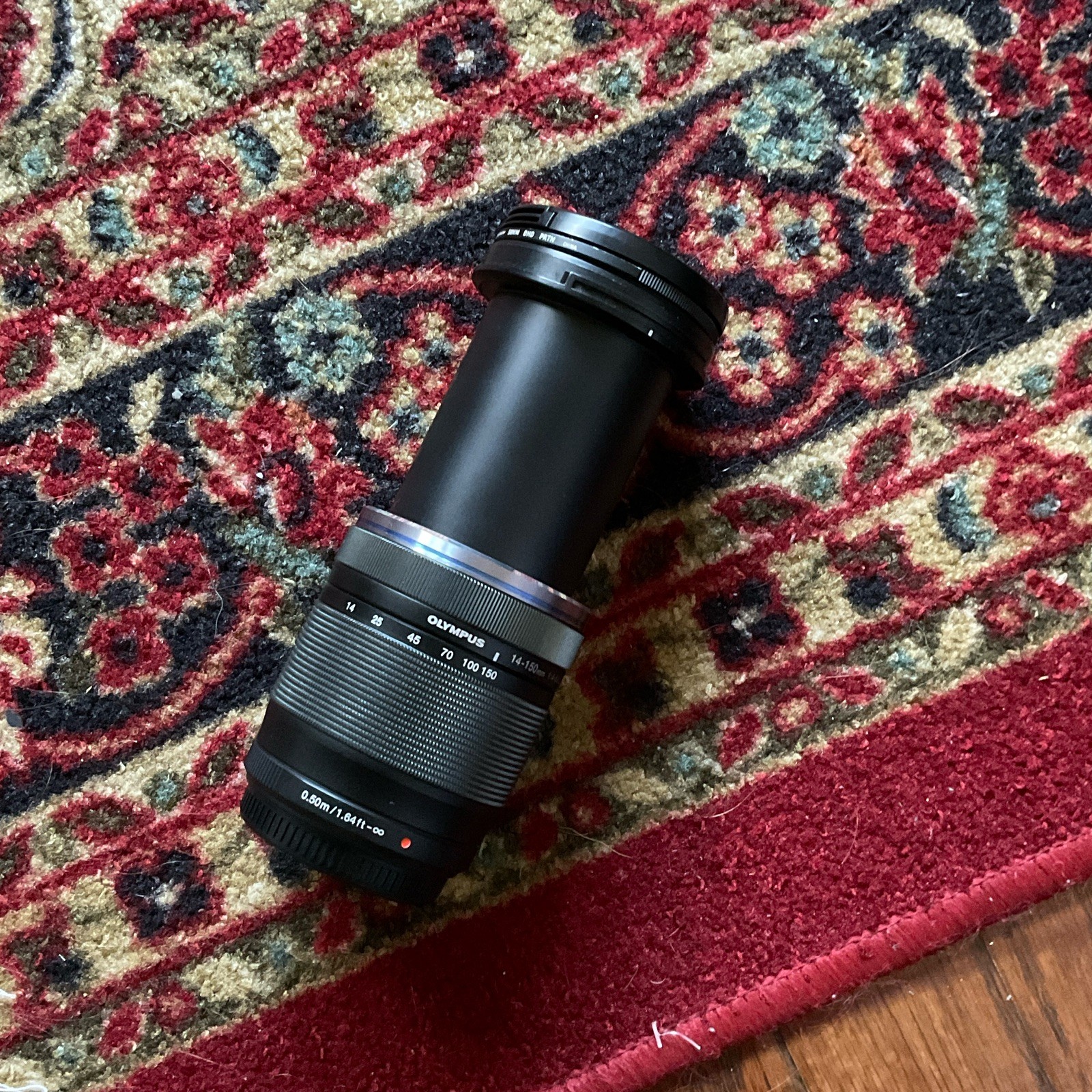 Olympus M.Zuiko 14-150mm f/4-5.6 II Lens w/ Hood & ProMaster Filter – Good