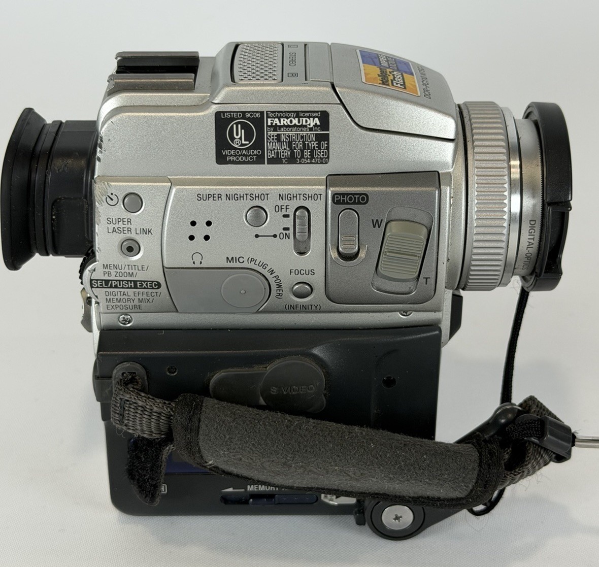 SONY HANDYCAM DIGITAL CAMCORDER DCR-PC110 *TESTED & WORKING* NTSC