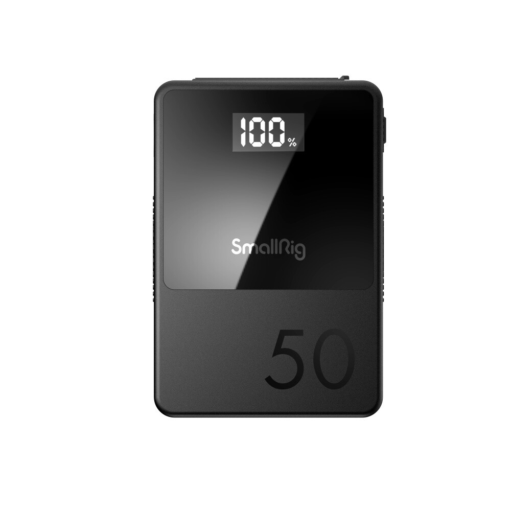 SmallRig VB50 mini V Mount Battery 50WH OLED Display for Camera Camcorder 3579