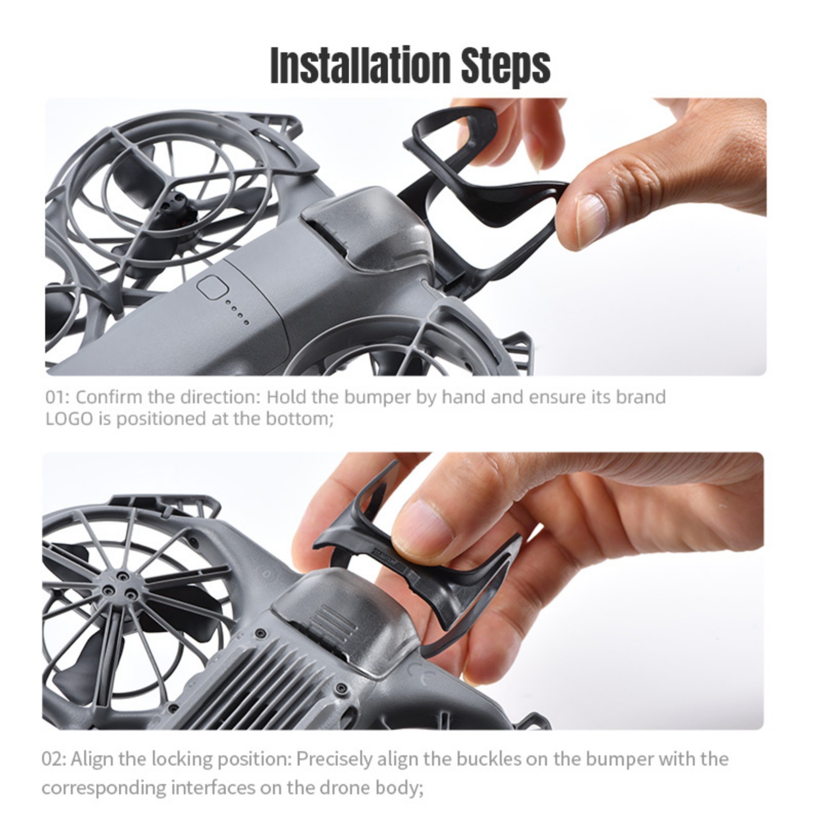 Quick Release Gimbal Bumper for DJI NEO2 Anti-Collision Protection