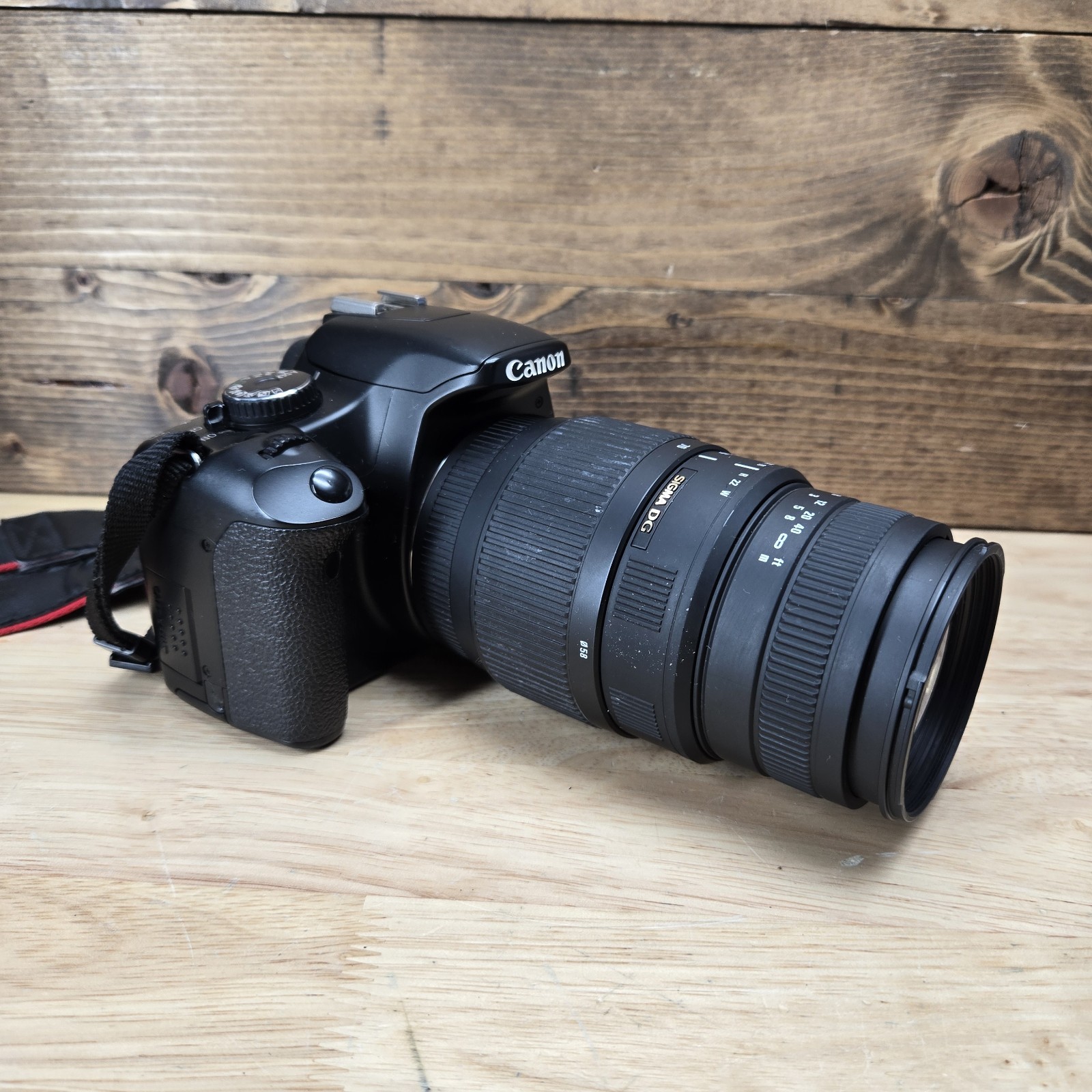Canon EOS Rebel XSi DSLR Digital Camera w/ 50mm Lens And 70-300 Sigma DG LENS