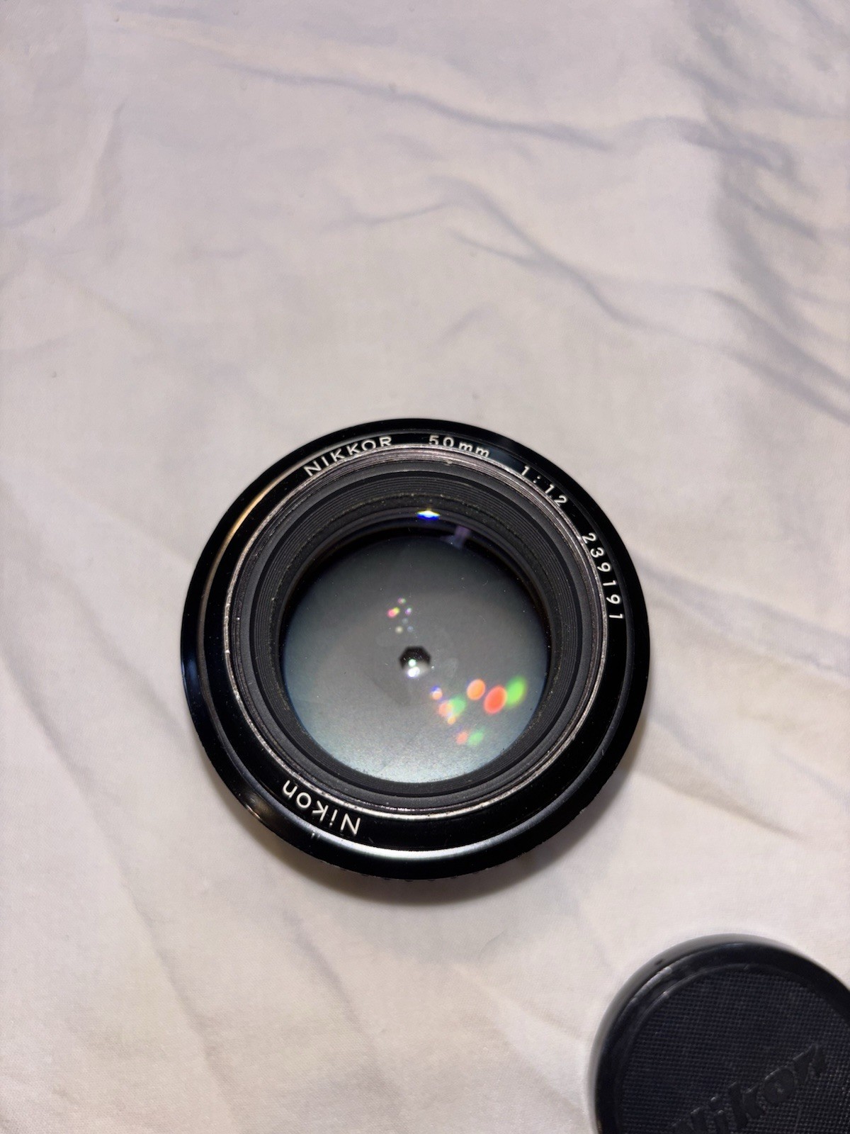 Nikon Nikkor Standard 50mm f/1.2 Fixed Manual Focus F-Mount Lens