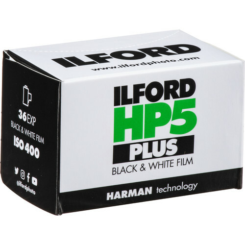 3 Pack Ilford HP5 Plus 400 ISO Black and White 36 Exposure 35mm Film FRESH