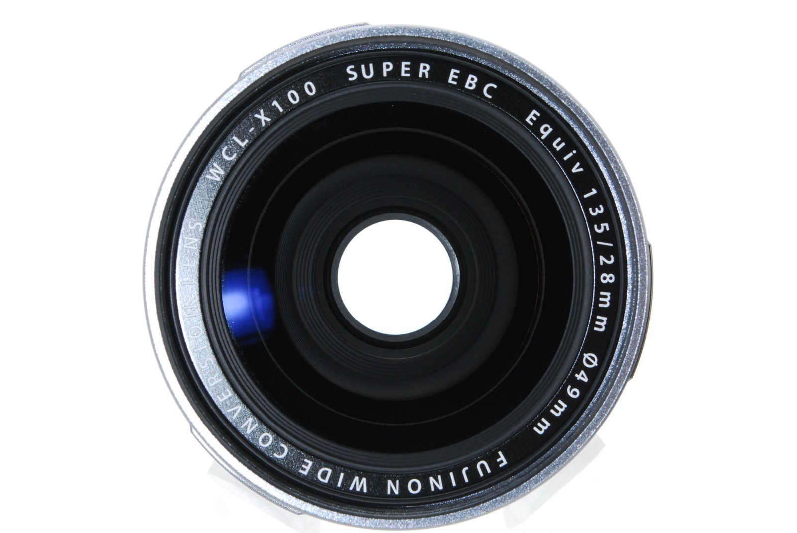 [Top Mint] Fujifilm WCL-X100 Tele Conversion Lens Silver X100 w/Box Case Japan