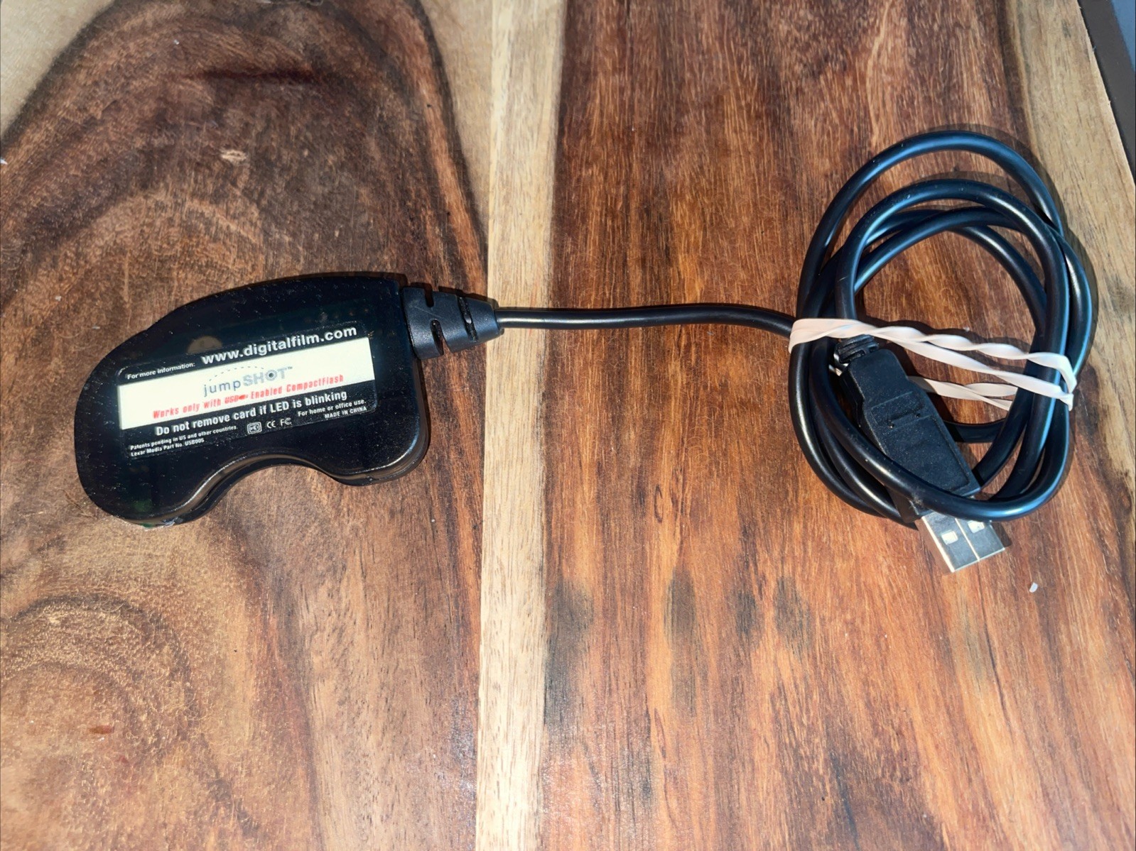 Lexar Media JumpShot Jump Shot CF Compact Flash Reader USB