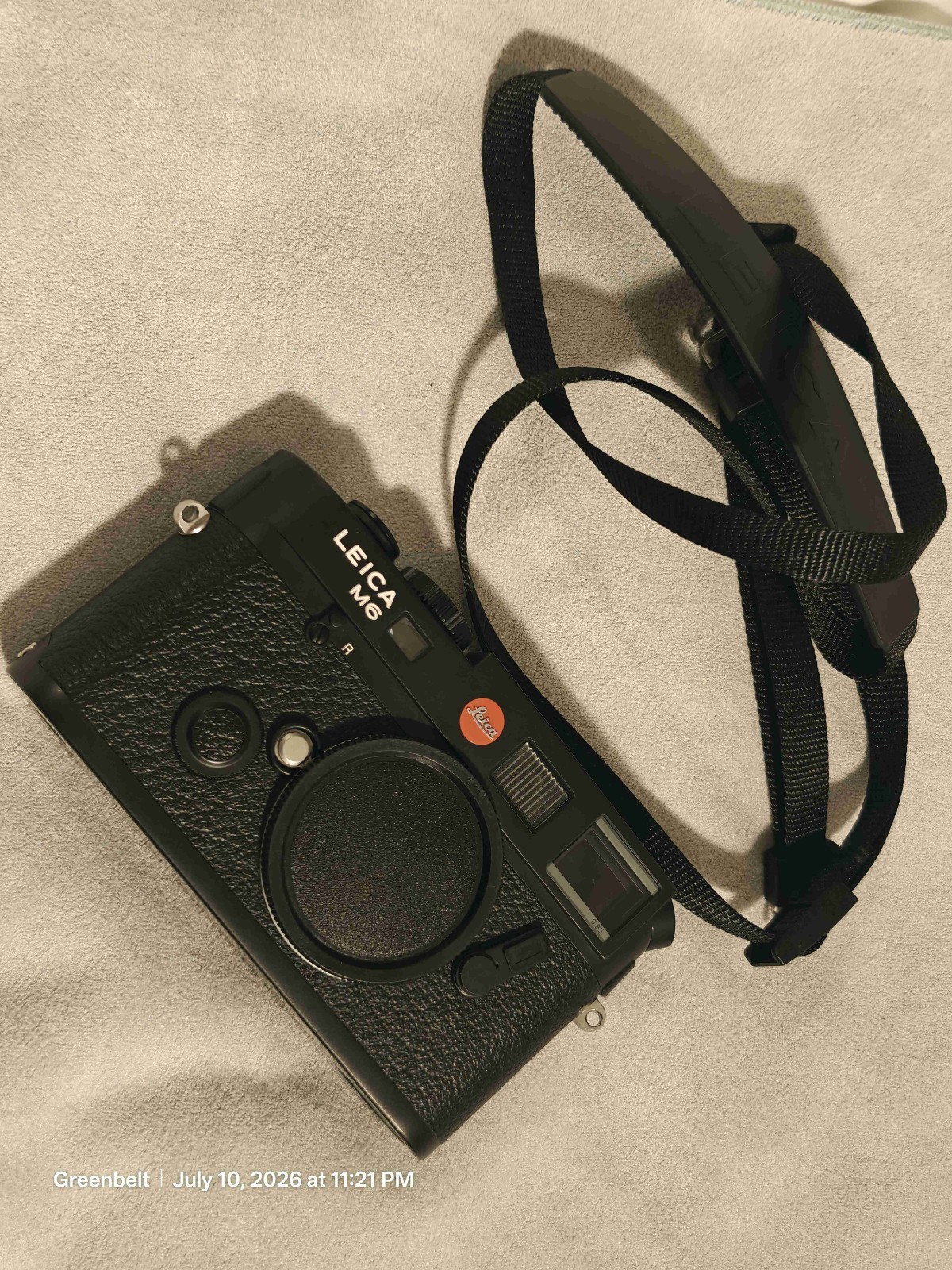 Near Mint, Leica M6 0.85 TTL Black Chrome, Film Camera