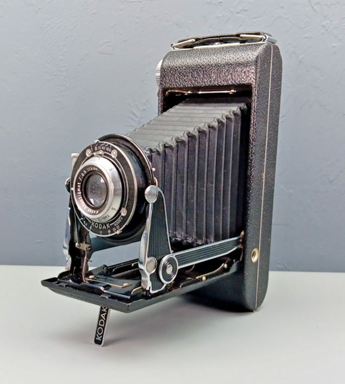 Kodak Senior Six-16 Folding Camera no.1, 128mm f6.3 Lens