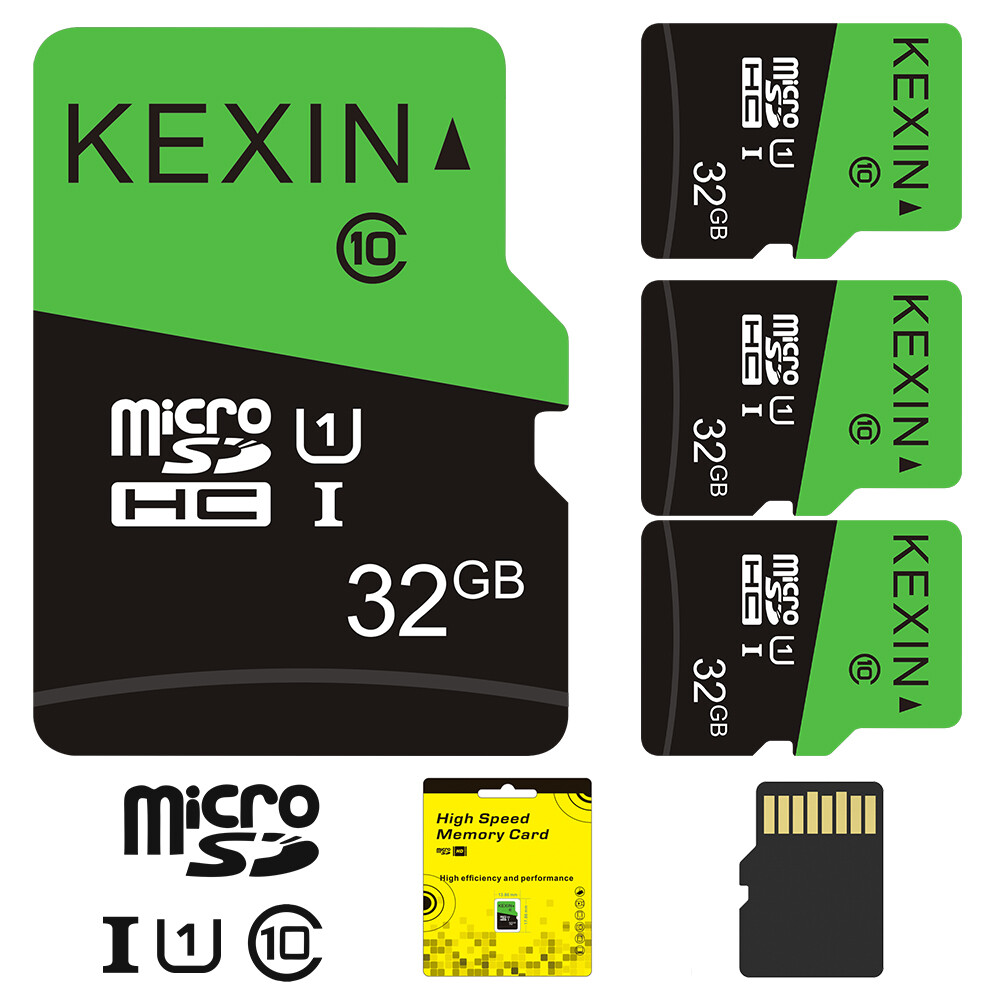 1x Memory Card TF Micro SD Card 32GB Class 10 High Speed Fast Flash For Camera