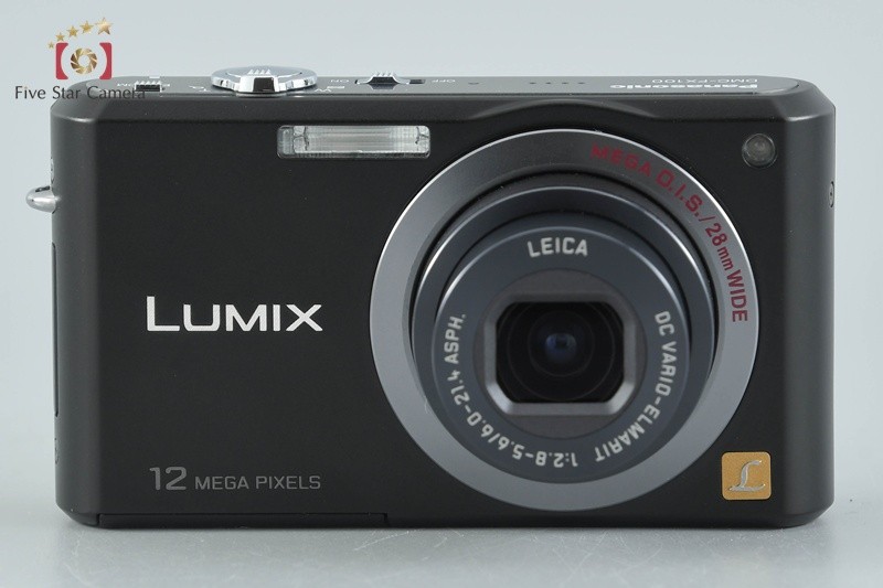 Panasonic LUMIX DMC-FX100 Black 12.2 MP Digital Camera [Japanese Language Only]