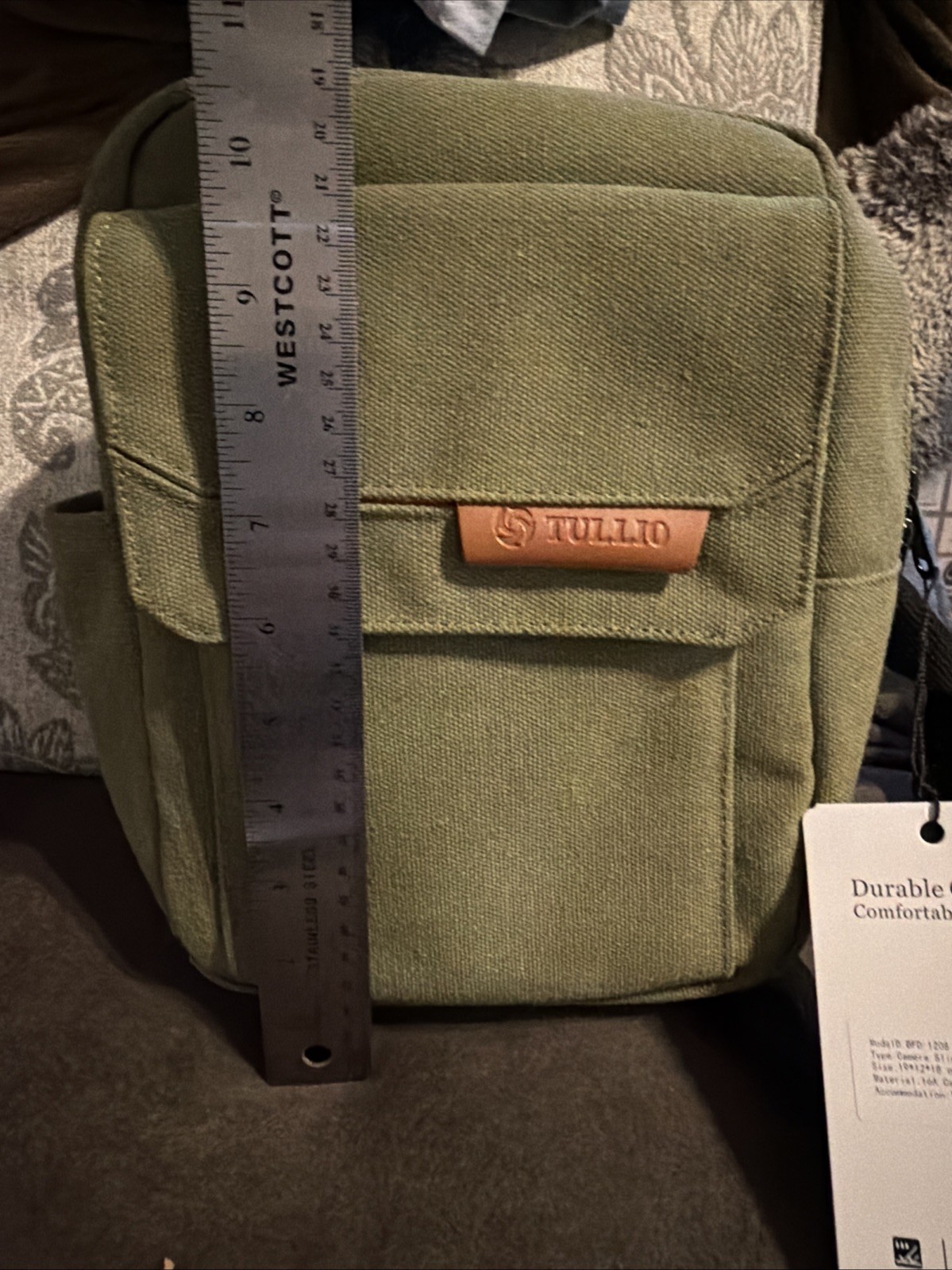 Tullio Crossbody Bag Travel Camera Storage Bag