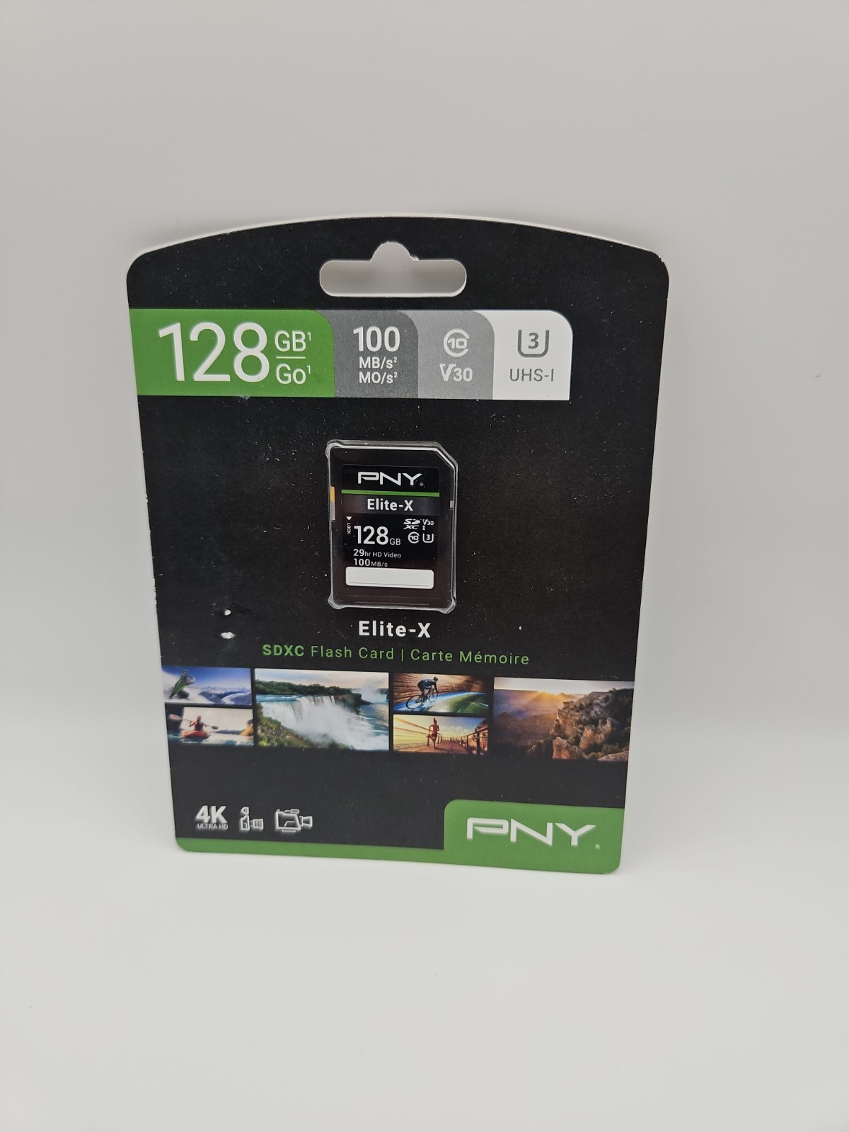 PNY Elite Performance 128GB Class 10 – SDXC Memory Card – P-SD128U3100EX-GE L