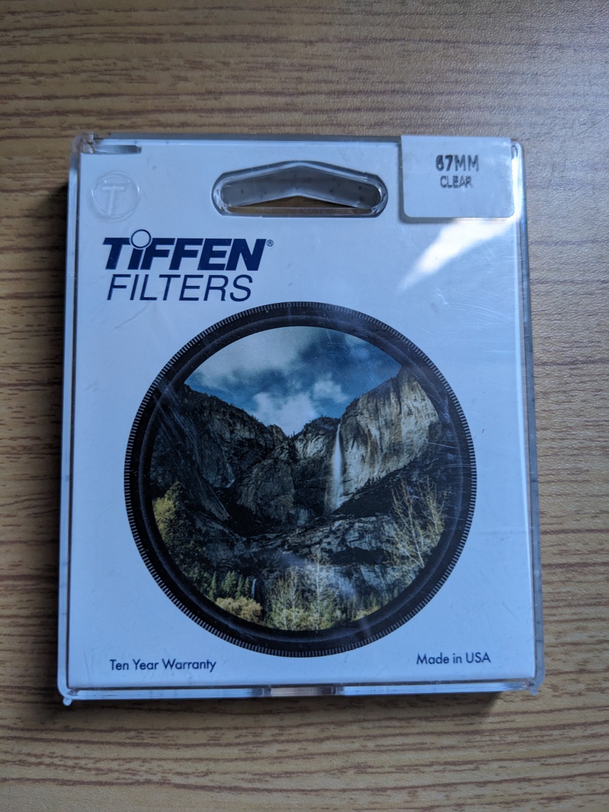 Tiffen 67CLR 67mm Clear Lens Filter – Prevents Damage to Lens
