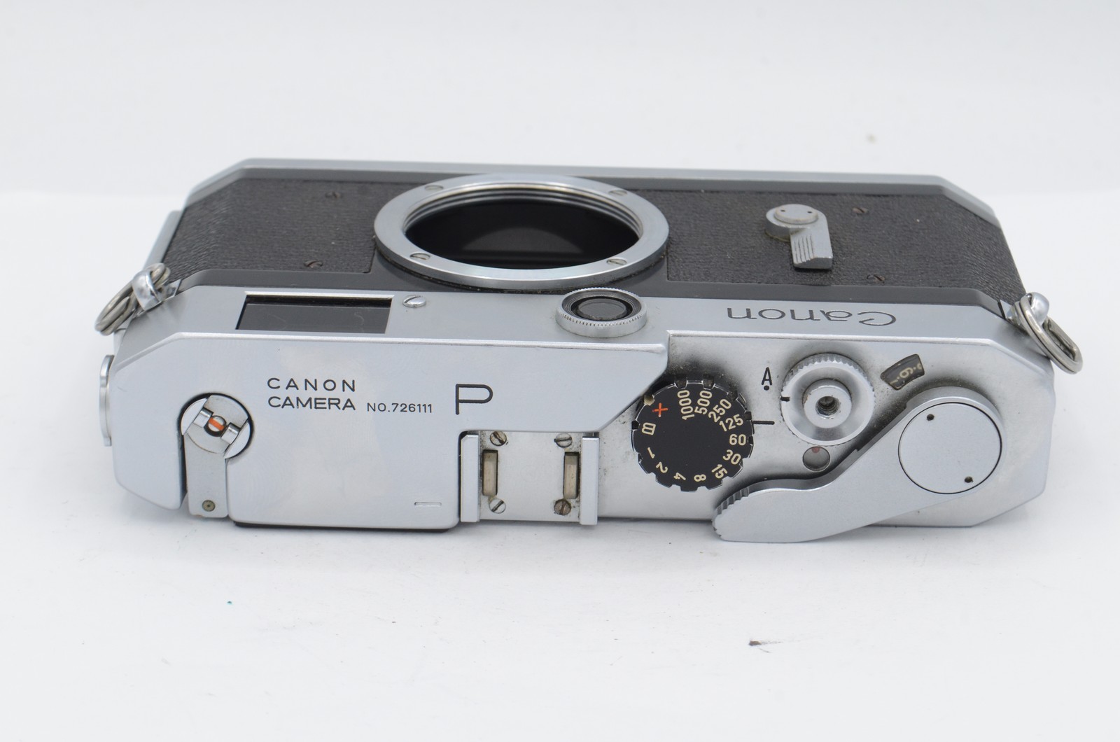 Canon P 35mm Film Rangefinder Camera Body, Chrome (Made in Japan)