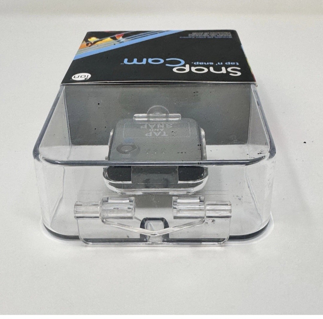 Ion SnapCam Wearable HD Camera with Wi-Fi Bluetooth Black