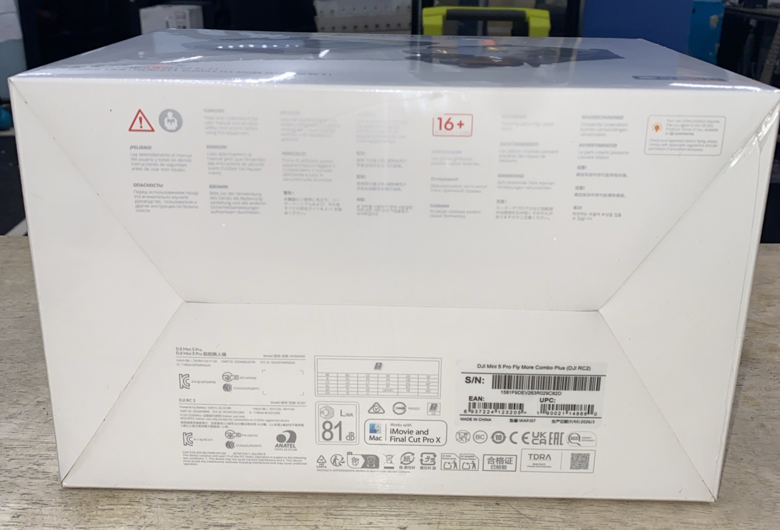 DJI Mini 5 Pro Fly More Combo Plus RC 2 Controller 52min 3 Battery Drone
